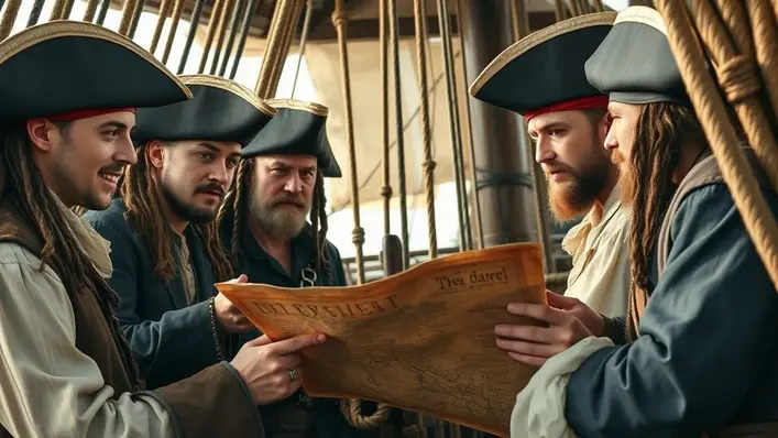 histórias de piratas