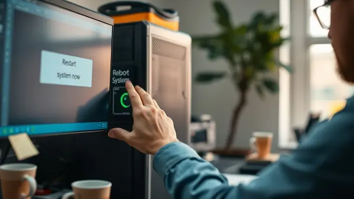 reboot system now